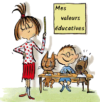 Arbre symbolisant mes valeurs educatives